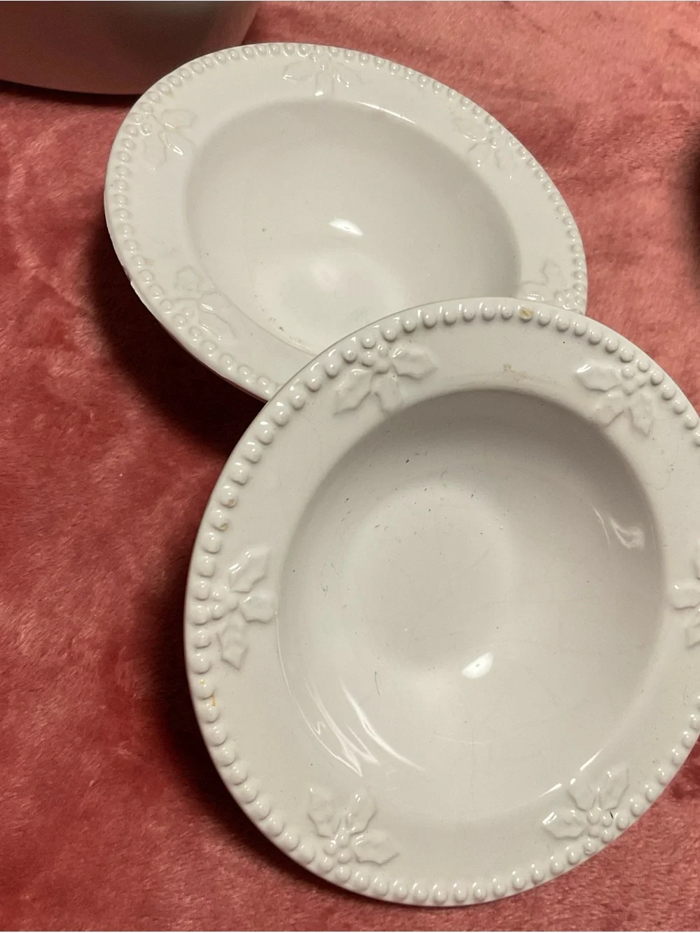 White Ceramic Serving Bowls - Versatile Home Dining Set